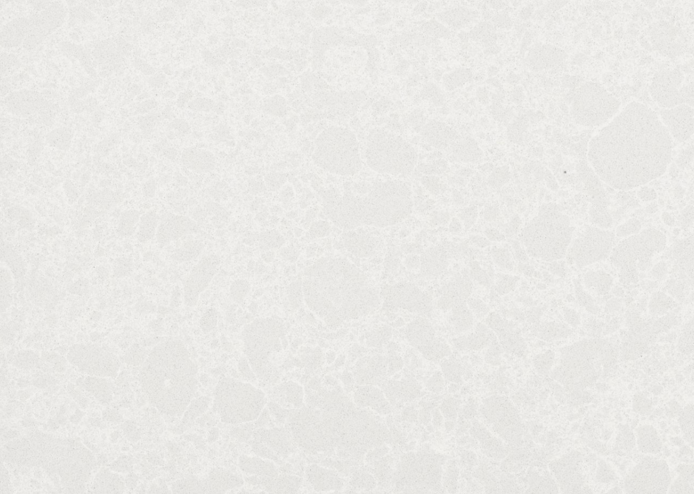 Newport quartz slab featuring a soft off-white background and delicate tonal marbling in Naperville Newport quartz slab with a soft off-white background and delicate tonal marbling in Naperville