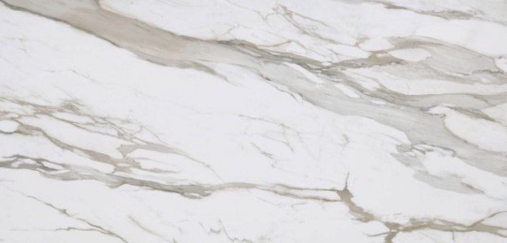Calacatta Extreme porcelain slab featuring striking grey veining on a white background for countertops in Burr Ridge Calacatta Extreme porcelain slab with striking grey veining across a white background, perfect for countertops in Burr Ridge homes