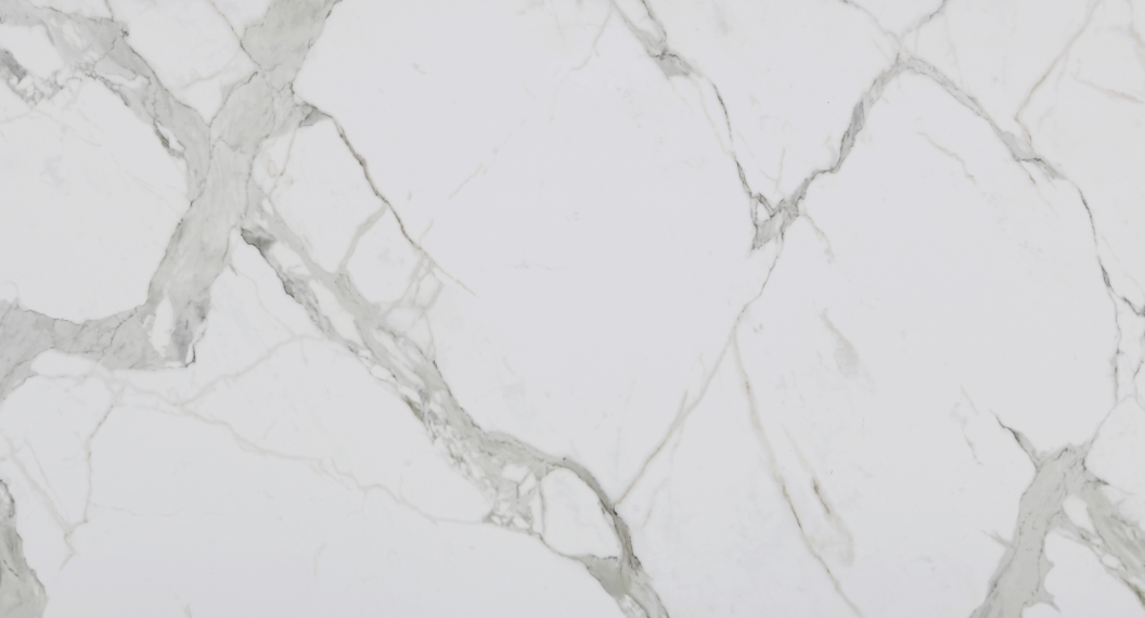 Calacatta OMG porcelain slab featuring dramatic bold grey and gold veining on a white background for Berwyn countertops Calacatta OMG porcelain slab with dramatic bold grey and gold veining on a white background, perfect for countertops in Berwyn homes