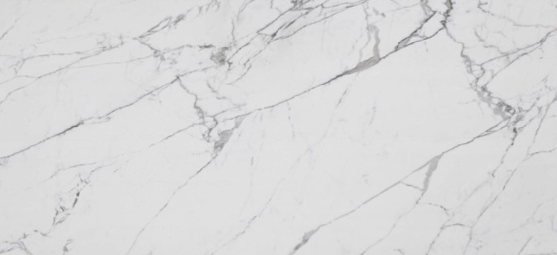 Statuario Fantastico porcelain slab featuring a white background and delicate grey veining for Mount Prospect countertops Statuario Fantastico porcelain slab with white background and delicate grey veining, perfect for countertops in Mount Prospect homes